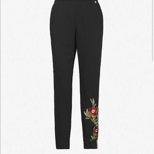 Ted Baker embroidered trouser